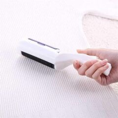 Taşınabilir Elektrostatik Hazneli Rulo Şeklinde Evcil Hayvan Tüyü Toplayıcısı