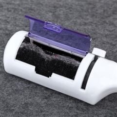 KanguruMarkt®  Taşınabilir Elektrostatik Hazneli Rulo Şeklinde Evcil Hayvan Tüyü Saç Toplayıcısı