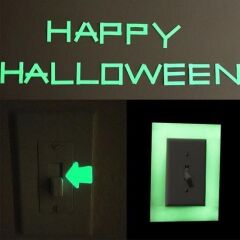 KanguruMarkt® Karanlıkta Işık Veren  Yansıyan 4 Metre Fosforlu Yeşil Şerit Bant