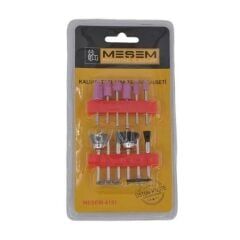 KanguruMarkt® 12li Kalıpçı Taşlama Uçları Seti Tel Fırça Gravür Uçları Seti