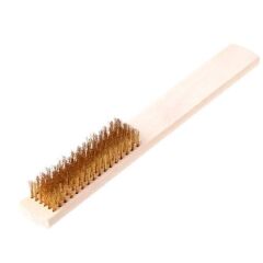 Metal Telli Fırça Ahşap Saplı