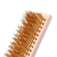 Metal Telli Fırça Ahşap Saplı