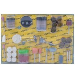 KanguruMarkt® 105 Parça Metal Zımpara Gravür Taşlama Oyma Seti Kalıpçı Takımı