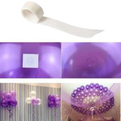 Damla Model Çift Taraflı Yapışkan Balon Yapıştırıcısı