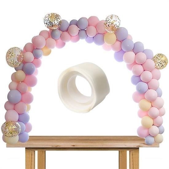 Damla Model Çift Taraflı Yapışkan Balon Yapıştırıcısı