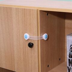 KanguruMarkt® Bebek ve Çocuklar İçin Dolap Çekmece Emniyet Güvenlik Kilidi