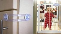 KanguruMarkt® Bebek ve Çocuklar İçin Dolap Çekmece Emniyet Güvenlik Kilidi