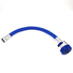 KanguruMarkt® Oynar Başlıklı Tasarruflu Kubar Musluk Borusu ve Başlığı Mavi