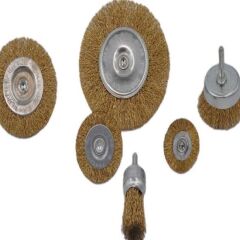 KanguruMarkt® 6'lı Pimli Tel Fırça Seti Pas Yağ Kir Boya Yapışkan Çözücü