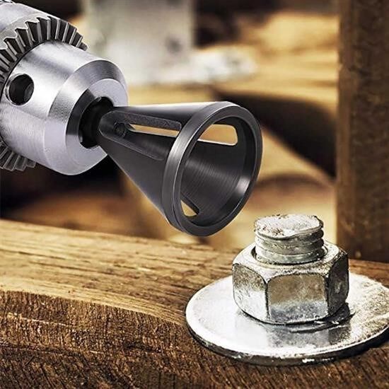 KanguruMarkt® Çapak Alma Harici Çapak Alıcı Paslanmaz Çelik Çapak Kaldırma Cıvata Çapak Alma Matkap Ucu