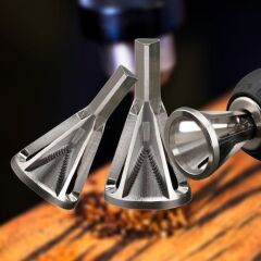 KanguruMarkt® Çapak Alma Harici Çapak Alıcı Paslanmaz Çelik Çapak Kaldırma Cıvata Çapak Alma Matkap Ucu