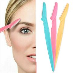 3’lü Kadın Kaş Usturası Seti – Hassas Ciltler İçin