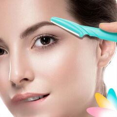 3’lü Kadın Kaş Usturası Seti – Hassas Ciltler İçin