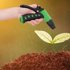 KanguruMarkt® 2 Fonksiyonlu 3lü Bahçe Tarla Otomatik Sulama Tabancası Seti Hortum Bağlantısı Aparatı