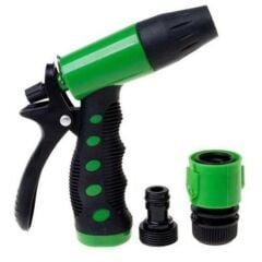 KanguruMarkt® 2 Fonksiyonlu 3lü Bahçe Tarla Otomatik Sulama Tabancası Seti Hortum Bağlantısı Aparatı