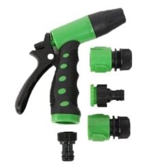 KanguruMarkt® 2 Fonksiyonlu 5li Bahçe Tarla Otomatik Sulama Tabancası Seti Hortum Bağlantısı Aparatı