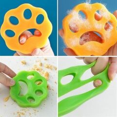 2 Adet Pati Şekilli,  Renkli Tüy Temizleme Aparatı