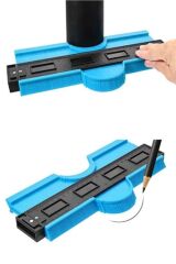 KanguruMarkt® Kontur Ölçüm Cihazı Ahşap Fayans Şekillendirme Kalıbı 24 cm