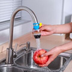 KanguruMarkt® 6 Katmanlı Musluk Ucu Filtreli Su Tasarruflu Hijjenik Musluk Başlığı