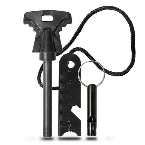 Acil Durum Çakmak Kiti Düdük Hediyeli