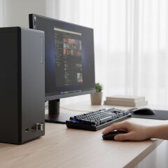 Siyah Ergonomik Sessiz Kablosuz Mouse