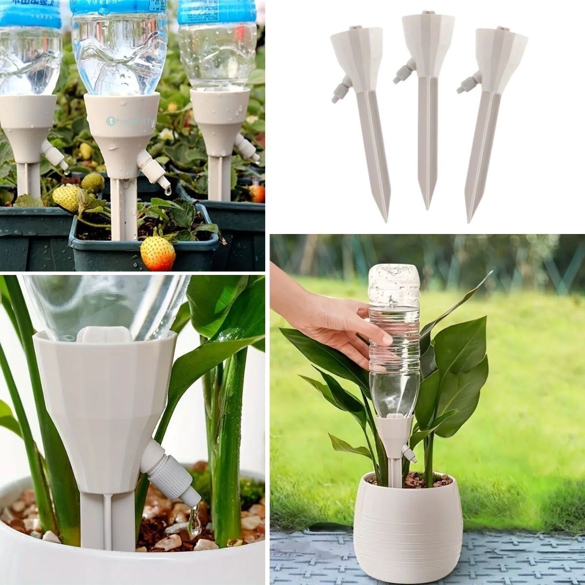 Ayarlanabilir Akış Hızına Sahip Damlama Sulama Çivileri 3lü