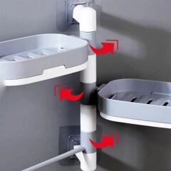 KanguruMarkt® Çoklu Sabun Tutucu Fonksiyonel Banyo Sabunluk