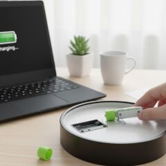 4'lü Set Tekrar Şarj Edilebilir Dönüştürülebilir Batarya