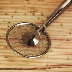 KanguruMarkt® Çok Amaçlı Süzgeçli Paslanmaz Metal Haşlama Ve Kızartma Maşası