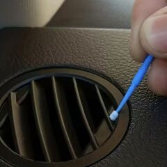 100’lü Mini Tek Kullanımlık Araba Rötüş Fırçası ırma