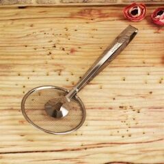 KanguruMarkt® Çok Amaçlı Süzgeçli Paslanmaz Metal Haşlama Ve Kızartma Maşası