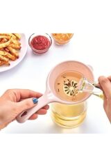 Pratik İnce Elekli Sıvı Yağ Süzgeci