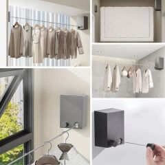 Teleskopik Çamaşır Kurutma Askısı