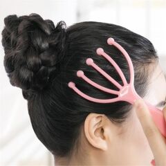 Çok Fonksiyonlu 5 Uçlu Bilyeli Rahatlatıcı Kafa Masaj Aparatı