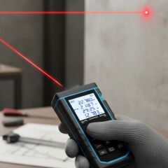 Profesyonel 40 Metre Dijital Lazer Metre Ölçüm Cihazı