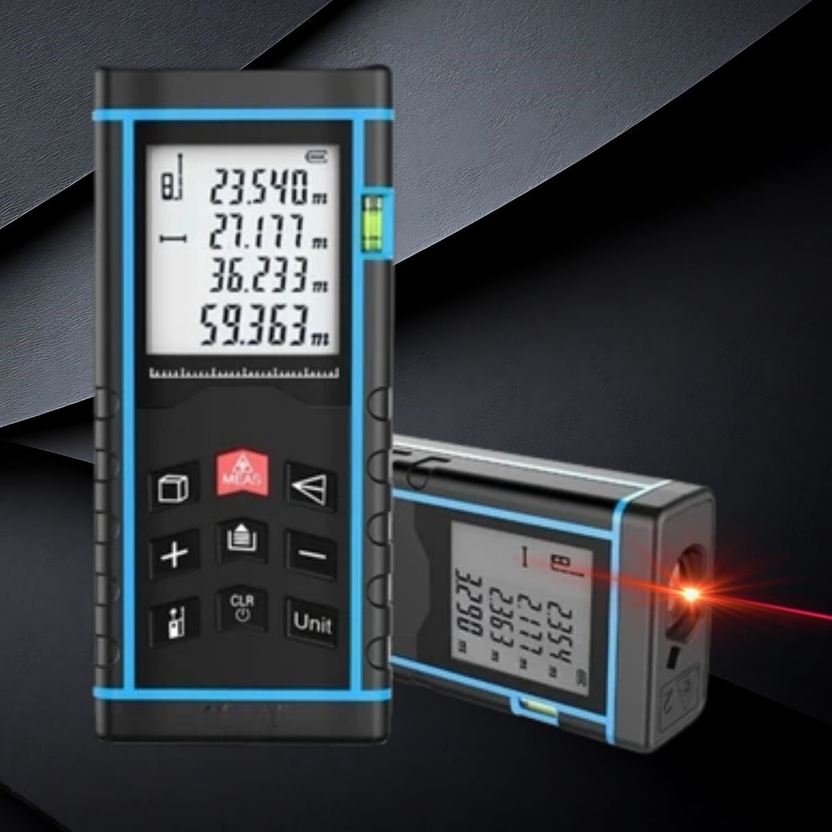 Profesyonel 40 Metre Dijital Lazer Metre Ölçüm Cihazı