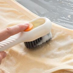 Çok Amaçlı Deterjan Hazneli Pratik Ayakkabı Yıkama Fırçası