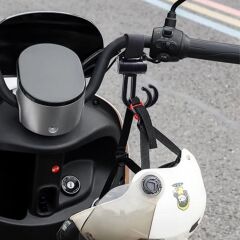 KanguruMarkt® 2li Bebek Arabasına Uyumlu Cırtlı  Eşya Taşıma Aparatı 360 Derece Dönebilen Plastik Kanca