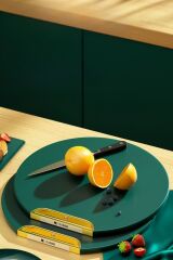 KanguruMarkt® Mutfak Sebze,Meyve,Et,Balık,Ekmek Doğrama Kesme Tahtası Standlı Kesim Panosu