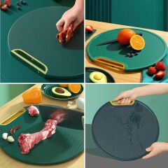 KanguruMarkt® Mutfak Sebze,Meyve,Et,Balık,Ekmek Doğrama Kesme Tahtası Standlı Kesim Panosu