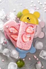 KanguruMarkt® 4'lü Kolay Şekillendirici Sevimli Çocuk Meybuz  & Dondurma Kalıbı AP-9179