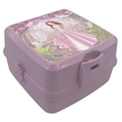 Kendiliğinden Kaşık Çatallı Beslenme Kutusu 4 Bölmeli