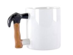 Hediyelik Çekiç Kulplu Tasarımlı Seramik Kupa Bardağı