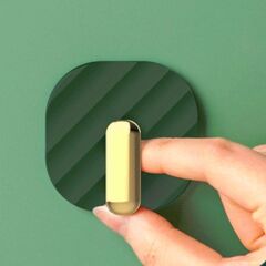 2li Yapışkanlı Retro Askılık Yeşil