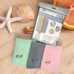 İz Bırakmayan Mikrofiber Temizlik Bezi 3'lü