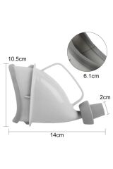 KanguruMarkt® Unisex Taşınabilir Hijjenik Seyahat Tuvalet Aparatı Seyahat Tuvalet Hunisi