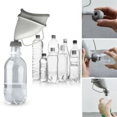 KanguruMarkt® Unisex Taşınabilir Hijjenik Seyahat Tuvalet Aparatı Seyahat Tuvalet Hunisi