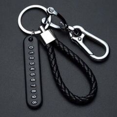 KanguruMarkt® Anahtarlığa TakılabilenTelefon Numarası Etiketli Numaratörlü Anahtarlık