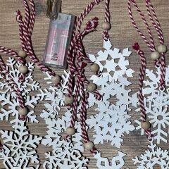 Ahşap Yılbaşı Ağaç Süsü