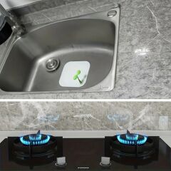 KanguruMarkt® Mermer Desenli Sticker Folyo Atina Grisi 60CM*5MT